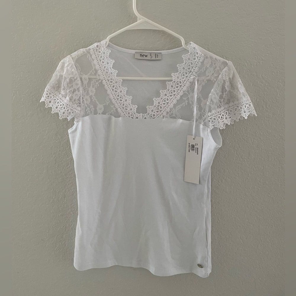 Blouse white New J. New one size M/L